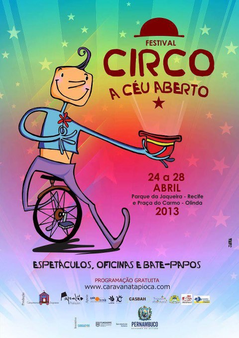 Abertas inscrições para oficinas gratuitas no I Festival de Circo a Céu Aberto