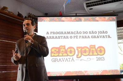 Gravatá anuncia programação do São João 2013