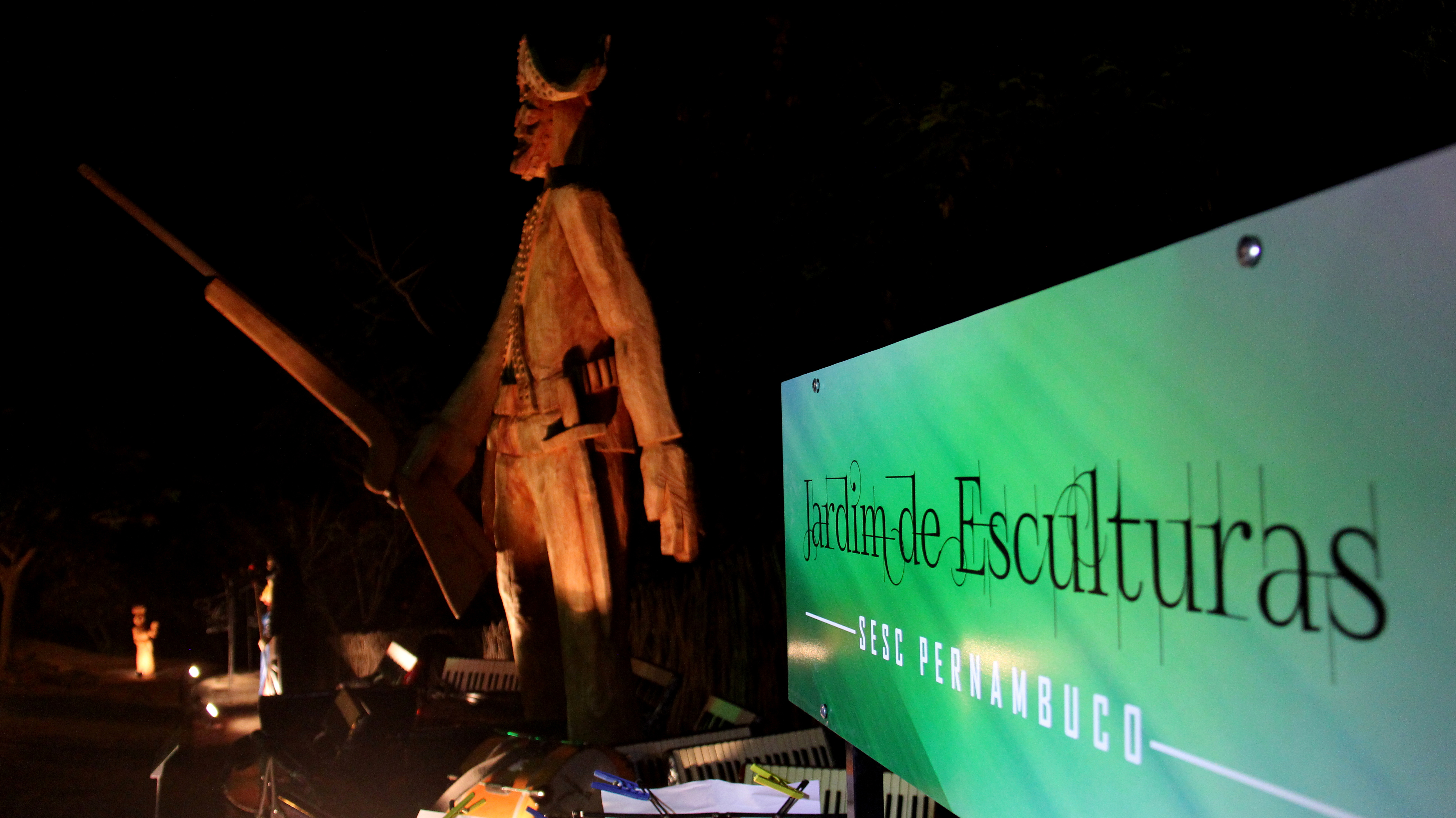 Inaugurado  no SESC Triunfo –PE o primeiro Jardim de Esculturas do alto sertão do Pajeú