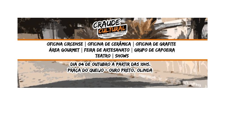 Craude Cultural movimenta Ouro Preto neste domingo (04)