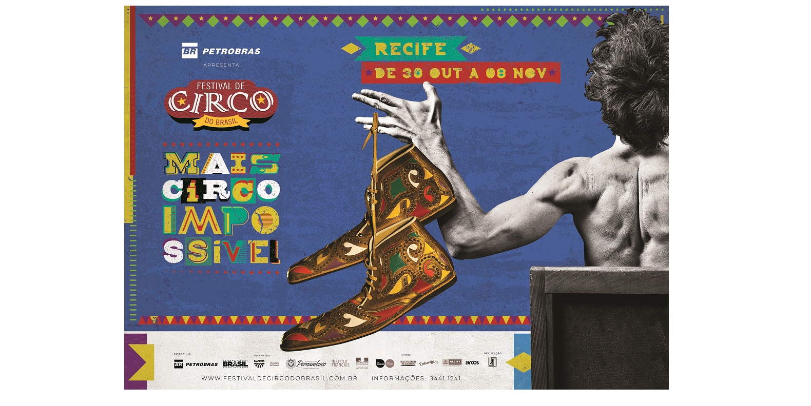 Confira a programação da 11ª edição do Festival de Circo do Brasil (FCB)