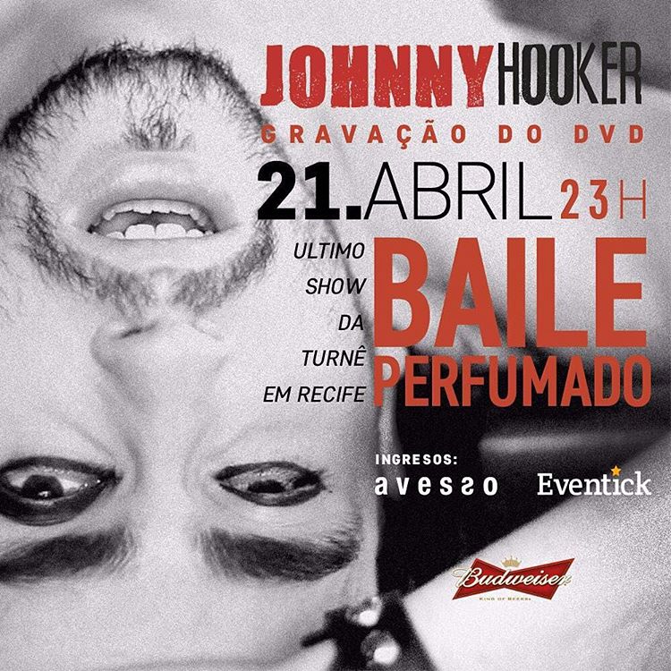 Johnny Hooker grava DVD no Baile Perfumado.